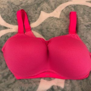 VSX pink sports bra